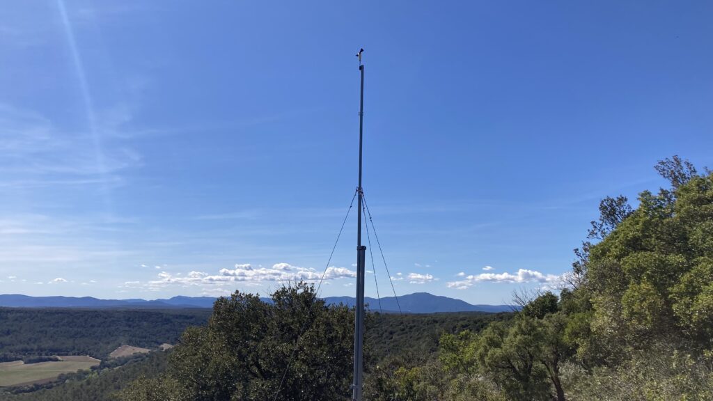 La Seranne vue du belvédère des Embruscalle